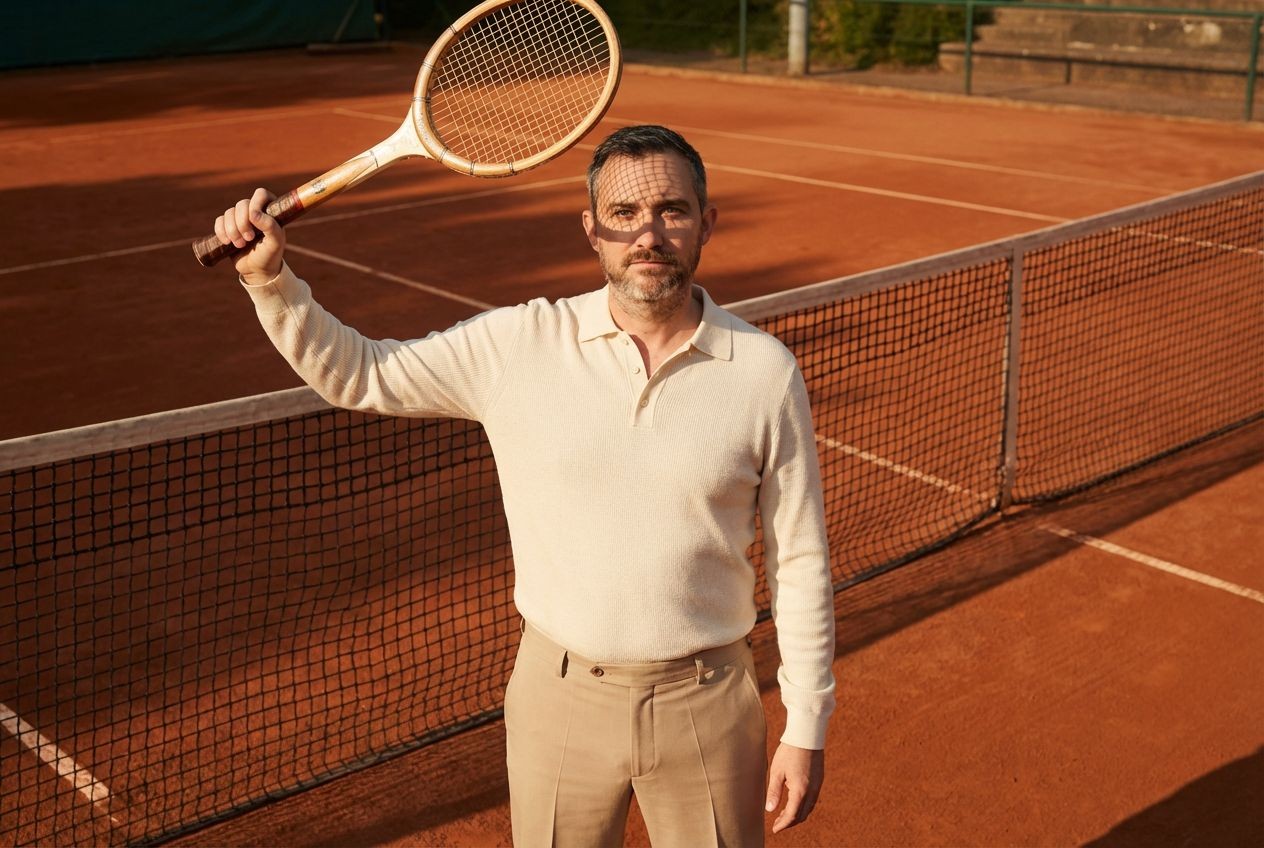 Retro Tennis — Golden Hour