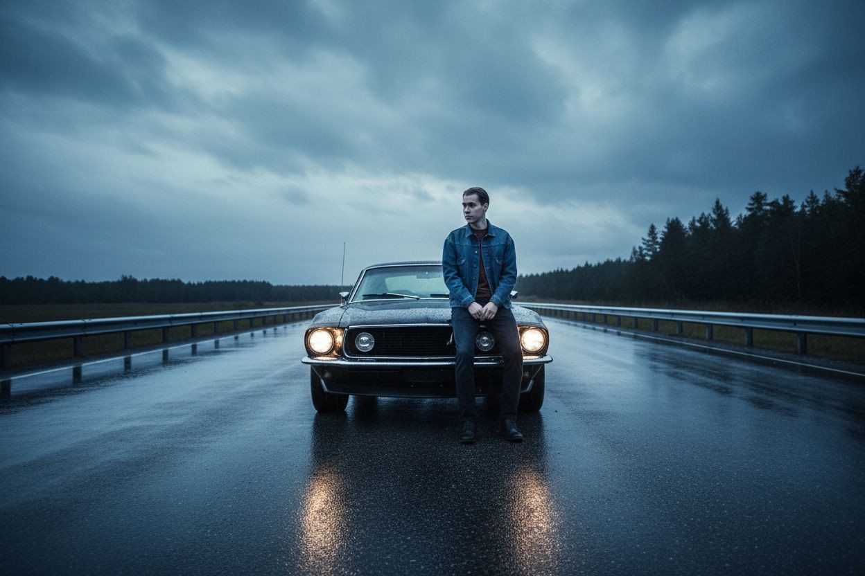 Classic Cars — Mustang Noir