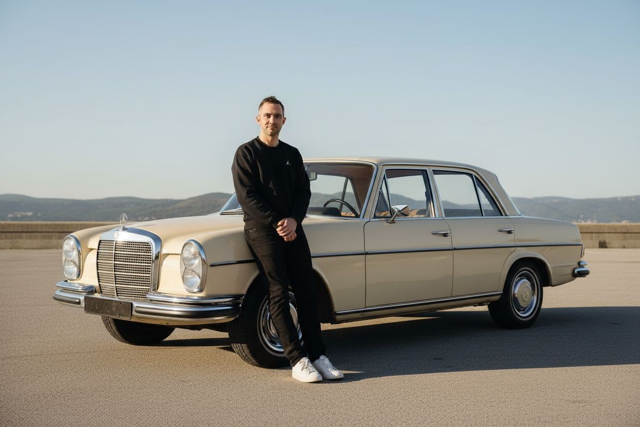 Classic Cars — Mercedes Golden Hour