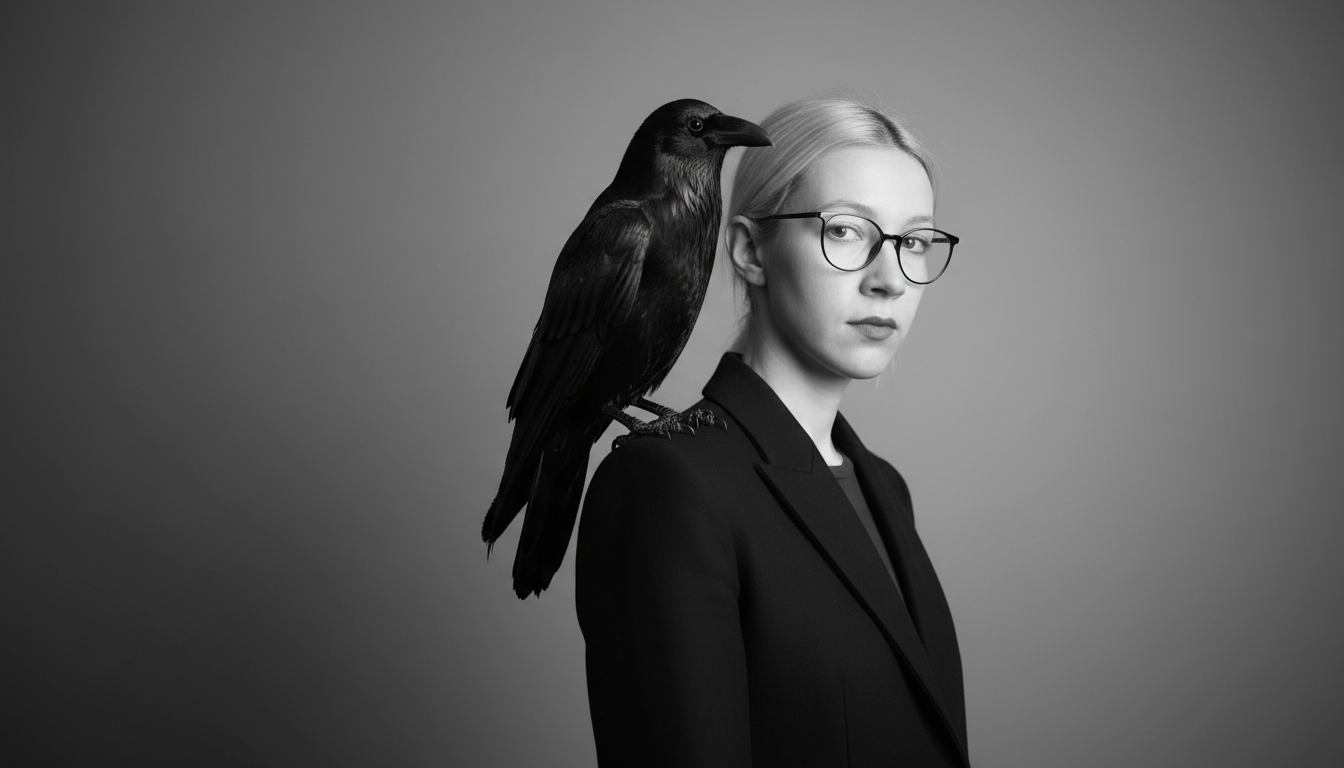 Dark Portrait — The Raven