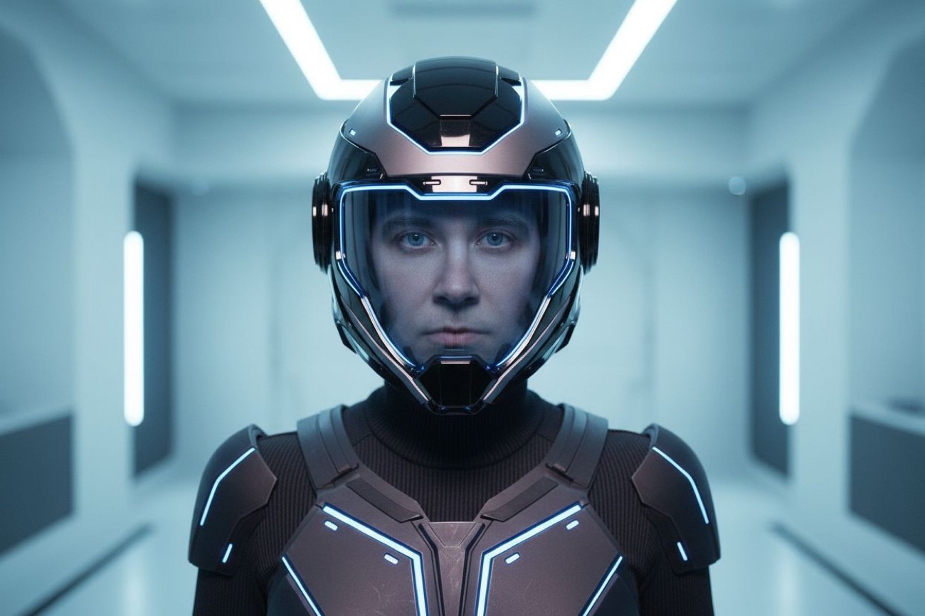 Cinematic — Cyber Helmet